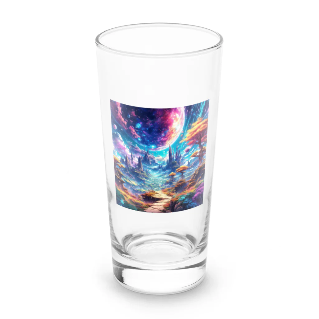 moon star ☪︎の異空間3 Long Sized Water Glass :front