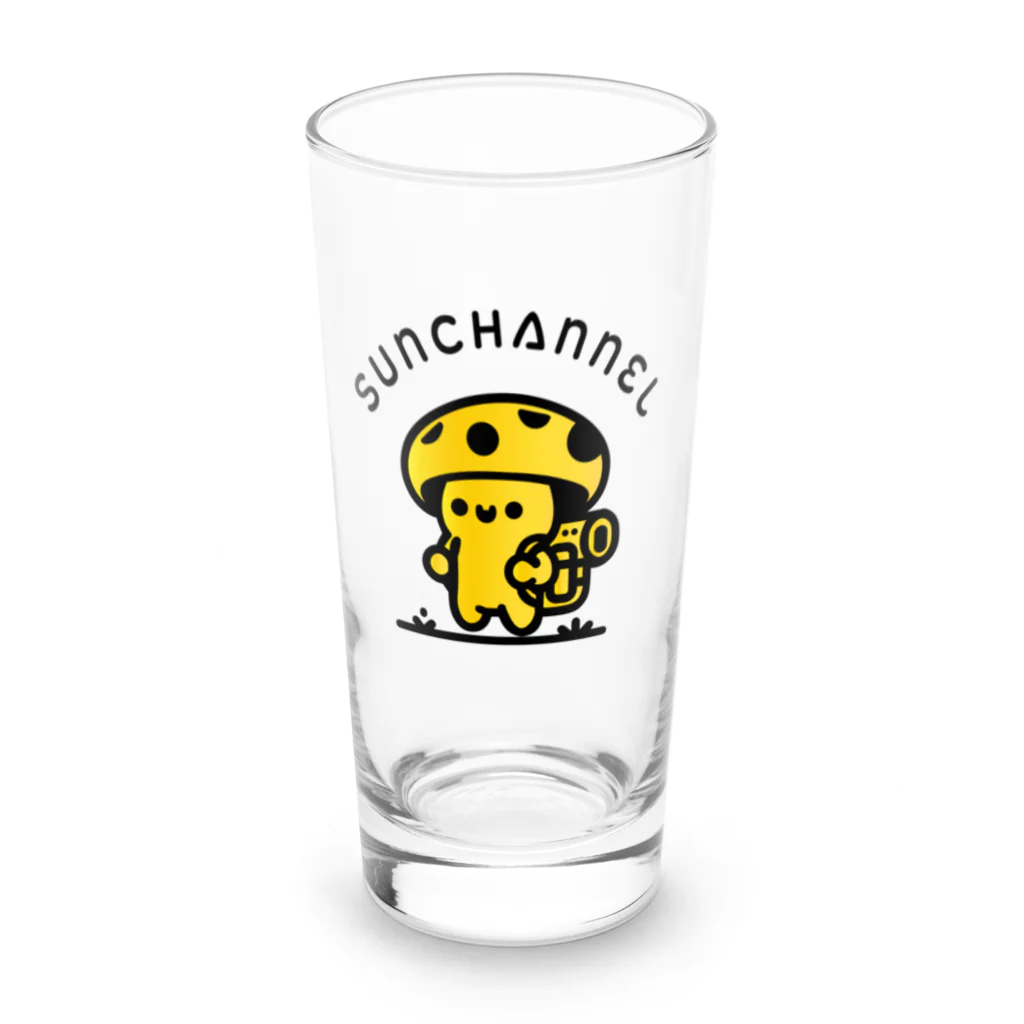 Sunchannel_SHOPの旅キノコ Long Sized Water Glass :front