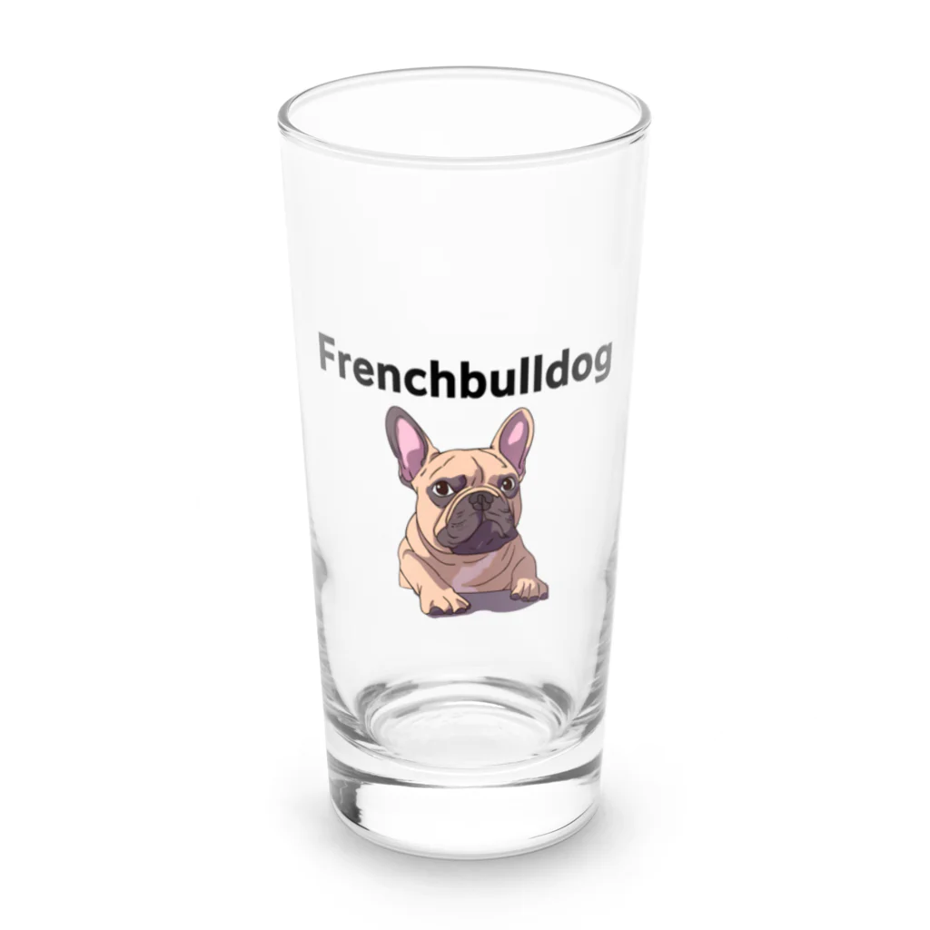 katamimi_ns_kawashimaのFrenchbulldog（フレンチブルドッグ） Long Sized Water Glass :front