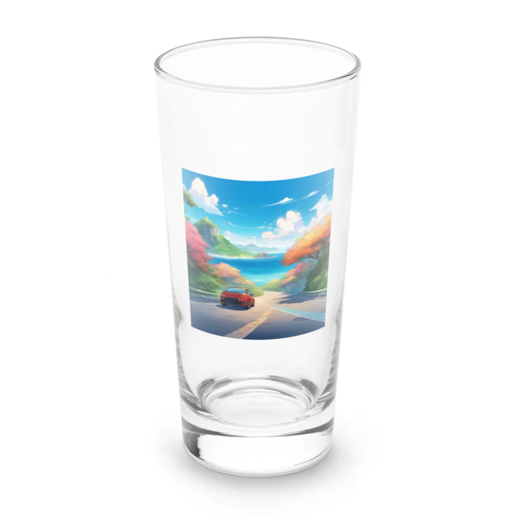 kaiminsapoのウチナー　ドライブ Long Sized Water Glass :front