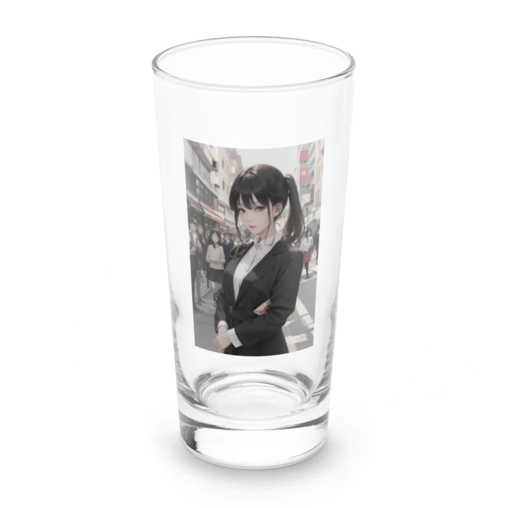 NARUTO245の昼食時のOL Long Sized Water Glass :front