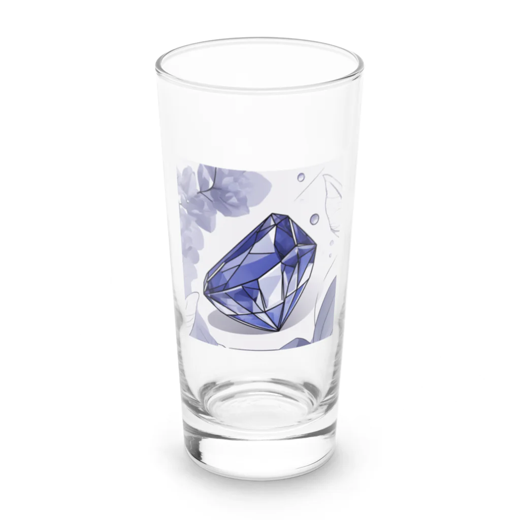 jewel_beのタンザナイト Long Sized Water Glass :front