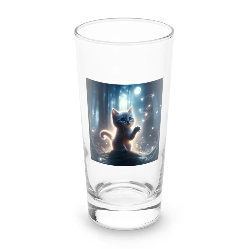 katohkouchiのMoonlit_Mischief Long Sized Water Glass :front