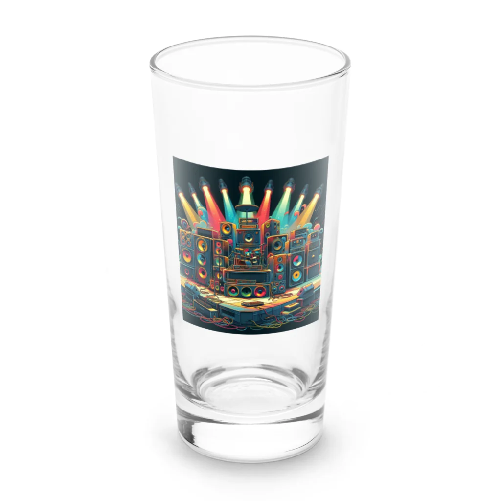 音楽ルー106のサウンドシステム Long Sized Water Glass :front