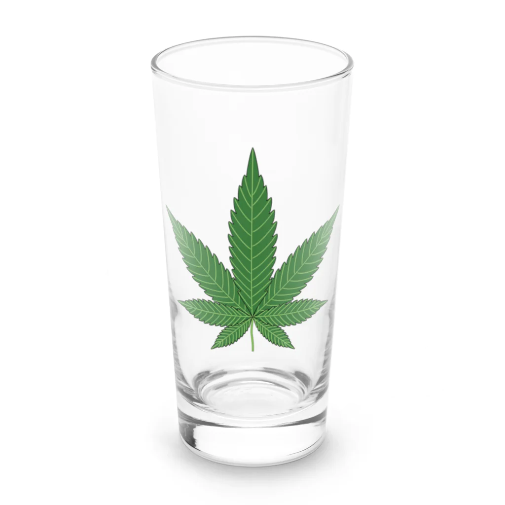 iroiro_ojisan11の大麻 Long Sized Water Glass :front