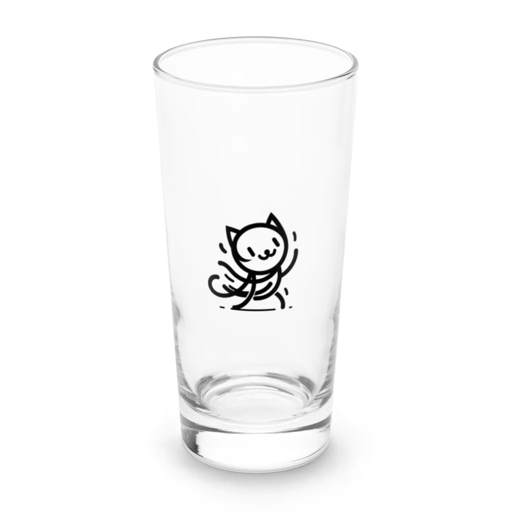 Hachi03のにゃ～というあいつ Long Sized Water Glass :front