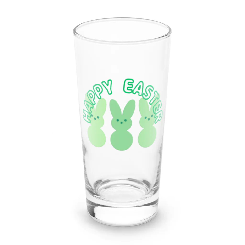 まめのハッピーイースター Long Sized Water Glass :front