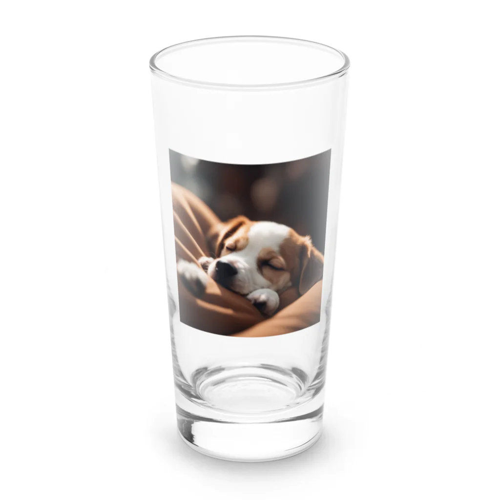 maru1515のわんちゃん Long Sized Water Glass :front