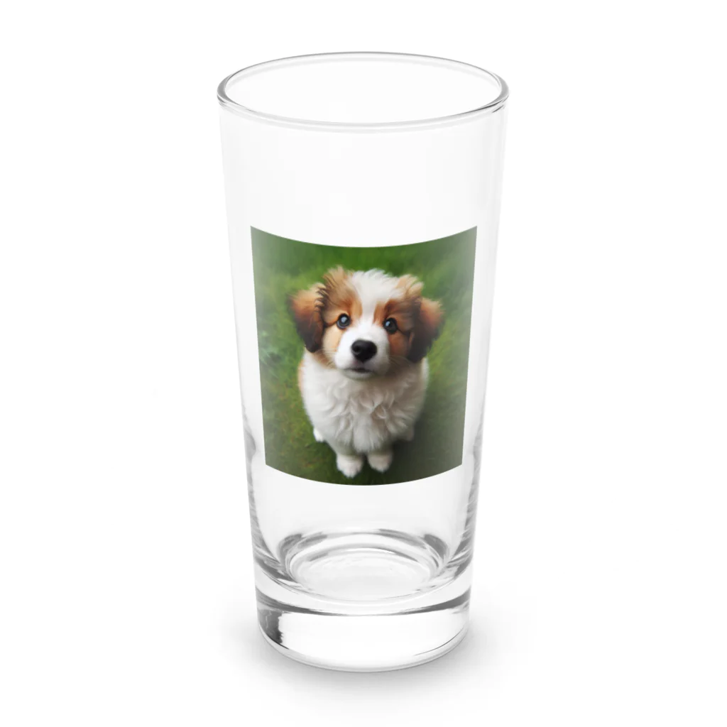 kotarou_92のウルウルがキュートな犬 Long Sized Water Glass :front