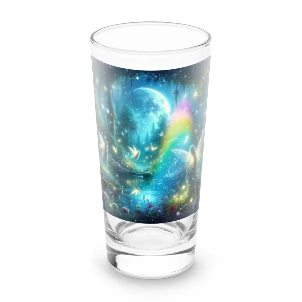 Art-Fusion-YuriのIn the Forest Long Sized Water Glass :front