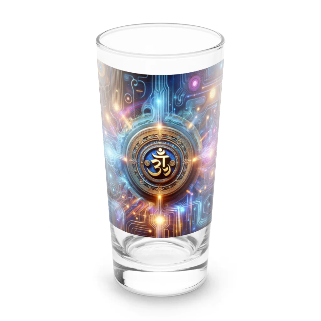 itohmaの梵字＋AI Long Sized Water Glass :front
