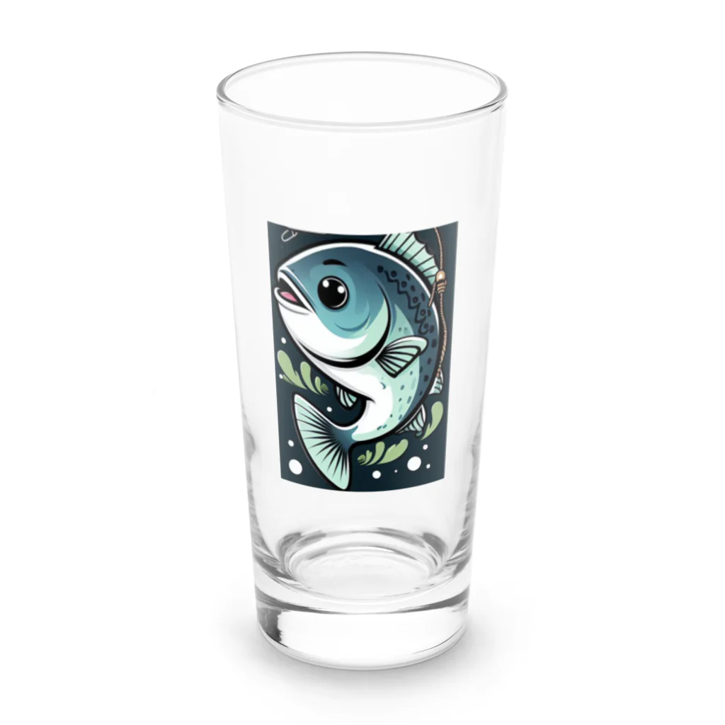 deepspeedkazumannのブラバスくん Long Sized Water Glass :front