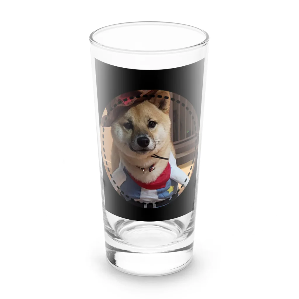 117hibikiの柴犬COOUo･ｪ･oU Long Sized Water Glass :front