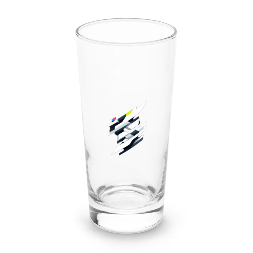 たまちのフューチャリスティック Long Sized Water Glass :front