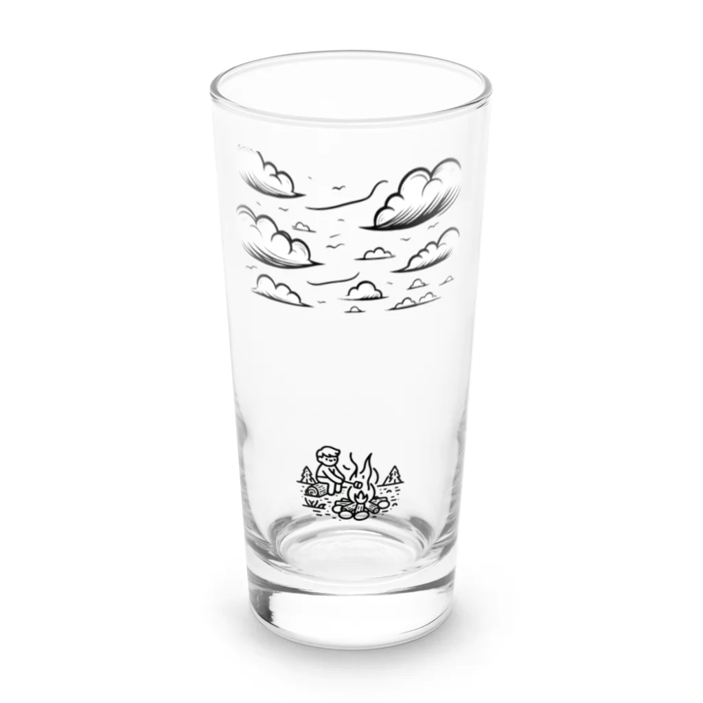 Namataの高い空 Long Sized Water Glass :front