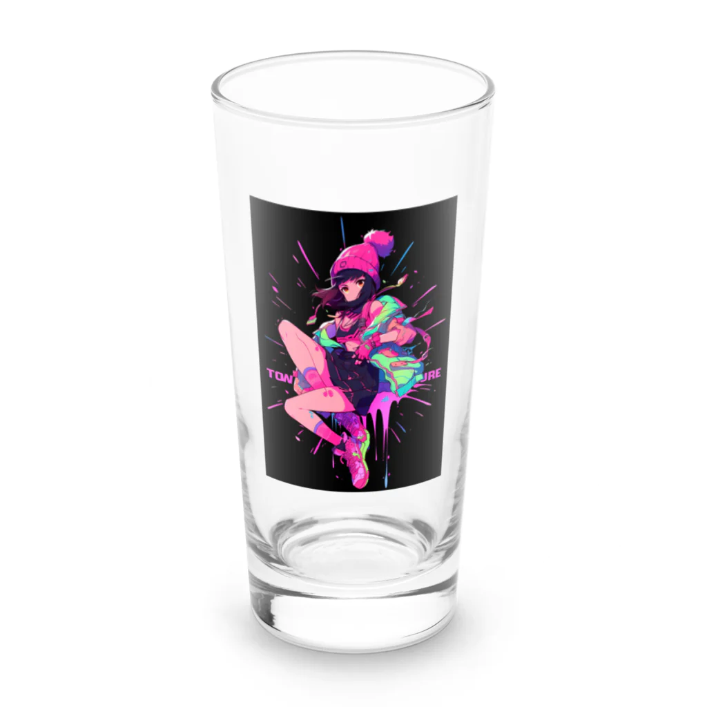 AQUAMETAVERSEの時は今　エンジェル717 2065 Long Sized Water Glass :front