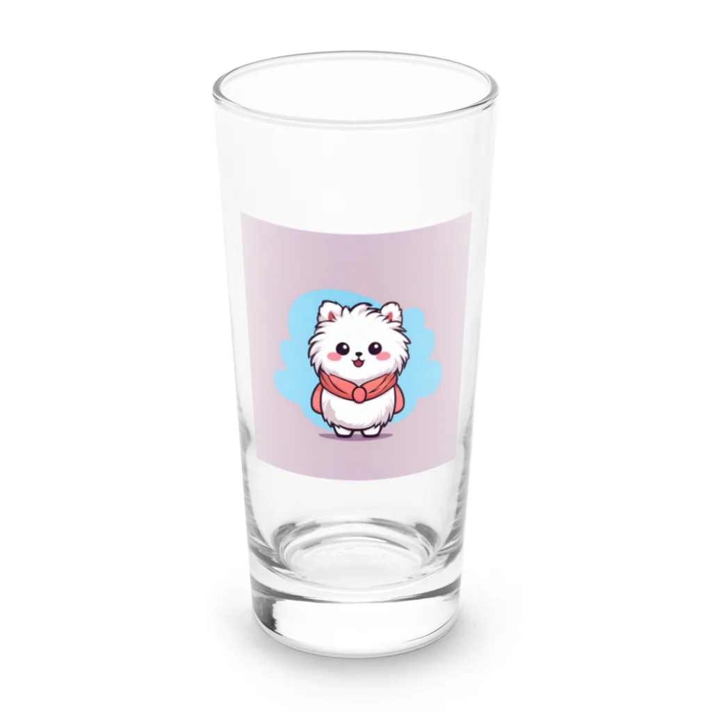 mofu-fuwa のもふもふちゃん Long Sized Water Glass :front