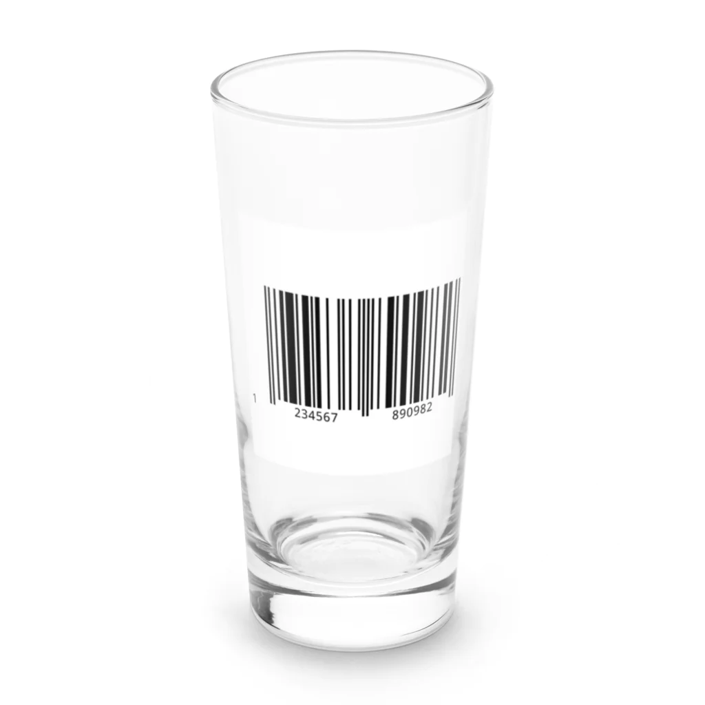 MACOCCHIのバーコード Long Sized Water Glass :front