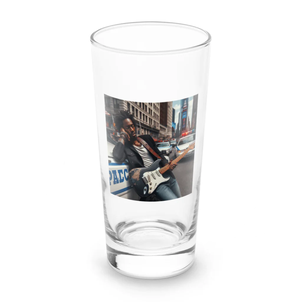 age3mのポリスカーブルース Long Sized Water Glass :front