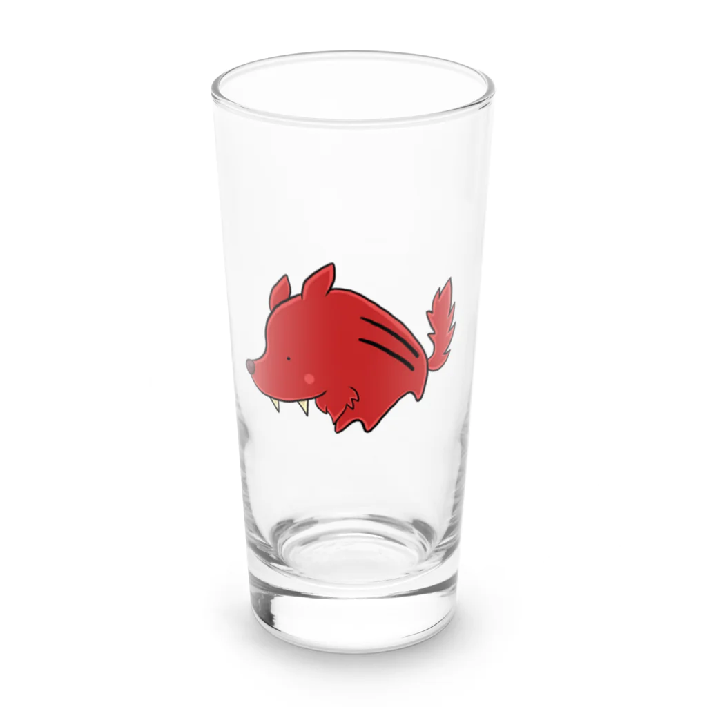 もふもふ堂のジェヴォーダンの獣 Long Sized Water Glass :front