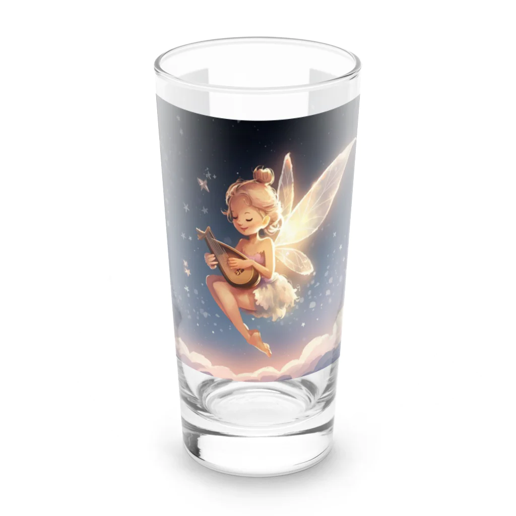 ザ☆めんまのお店の【M.Fairy】星詠り琴 エメリア（Emelia） Long Sized Water Glass :front