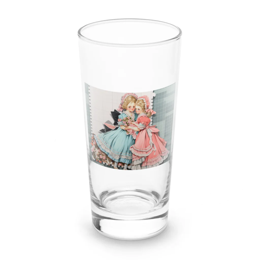 AQUAMETAVERSEの可愛い姉妹たち アメジスト2846 Long Sized Water Glass :front