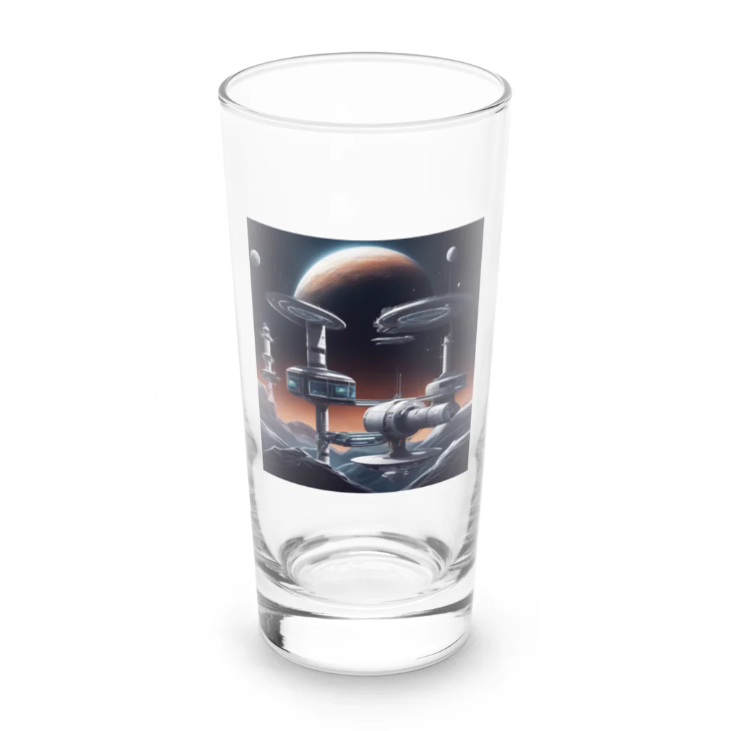 Banksy-sの1. Futura Space Station Long Sized Water Glass :front