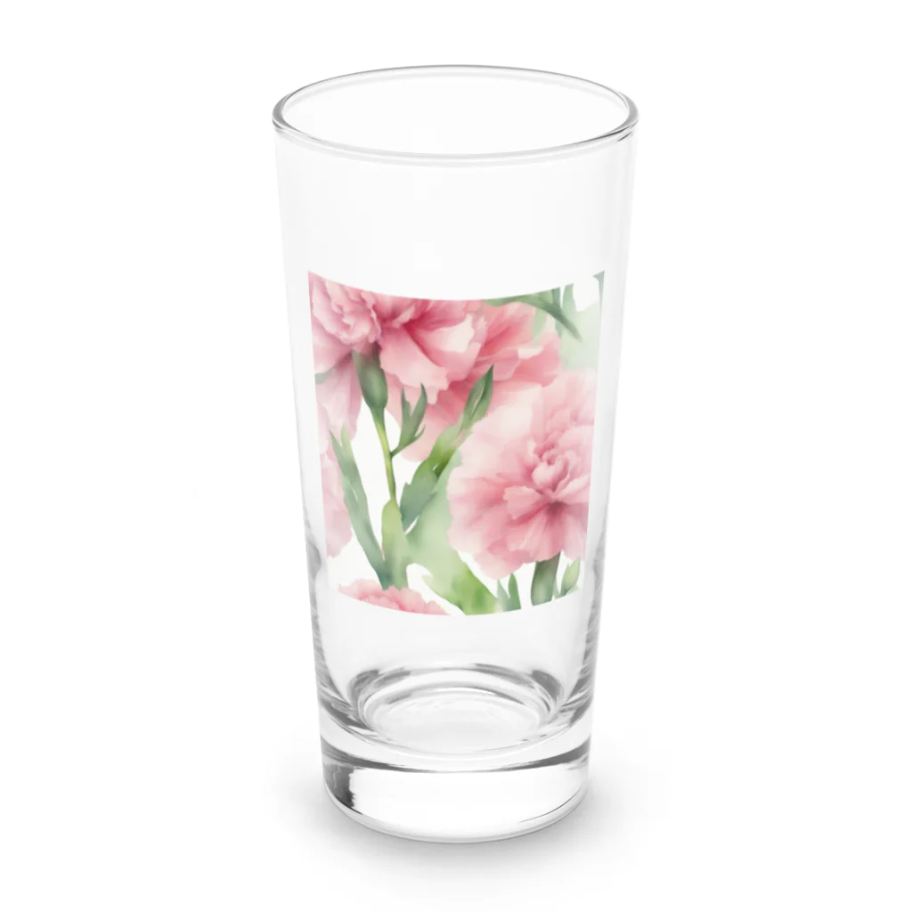 May2のカーネーション Long Sized Water Glass :front