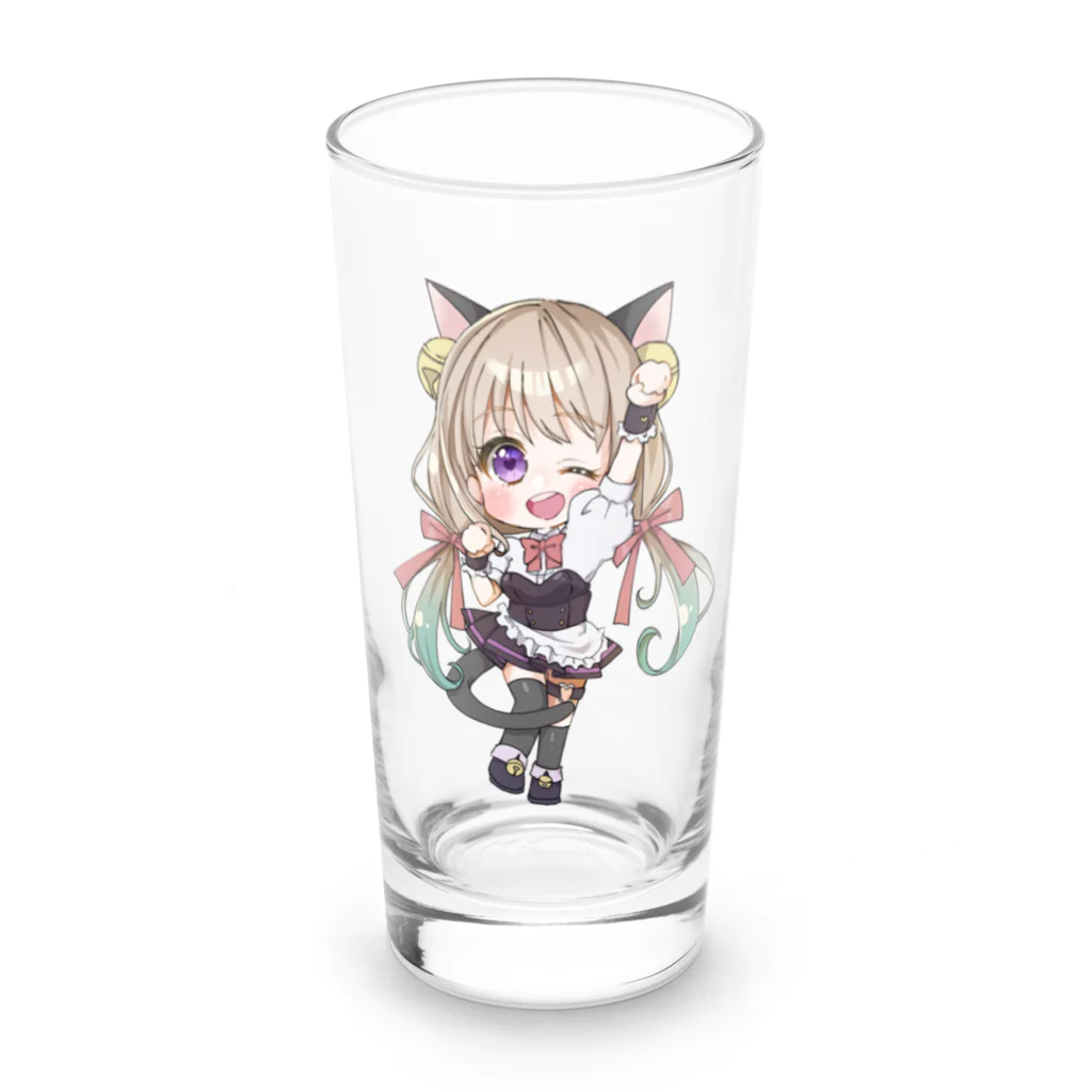 mohicoのmohicoの代理ちゃん Long Sized Water Glass :front