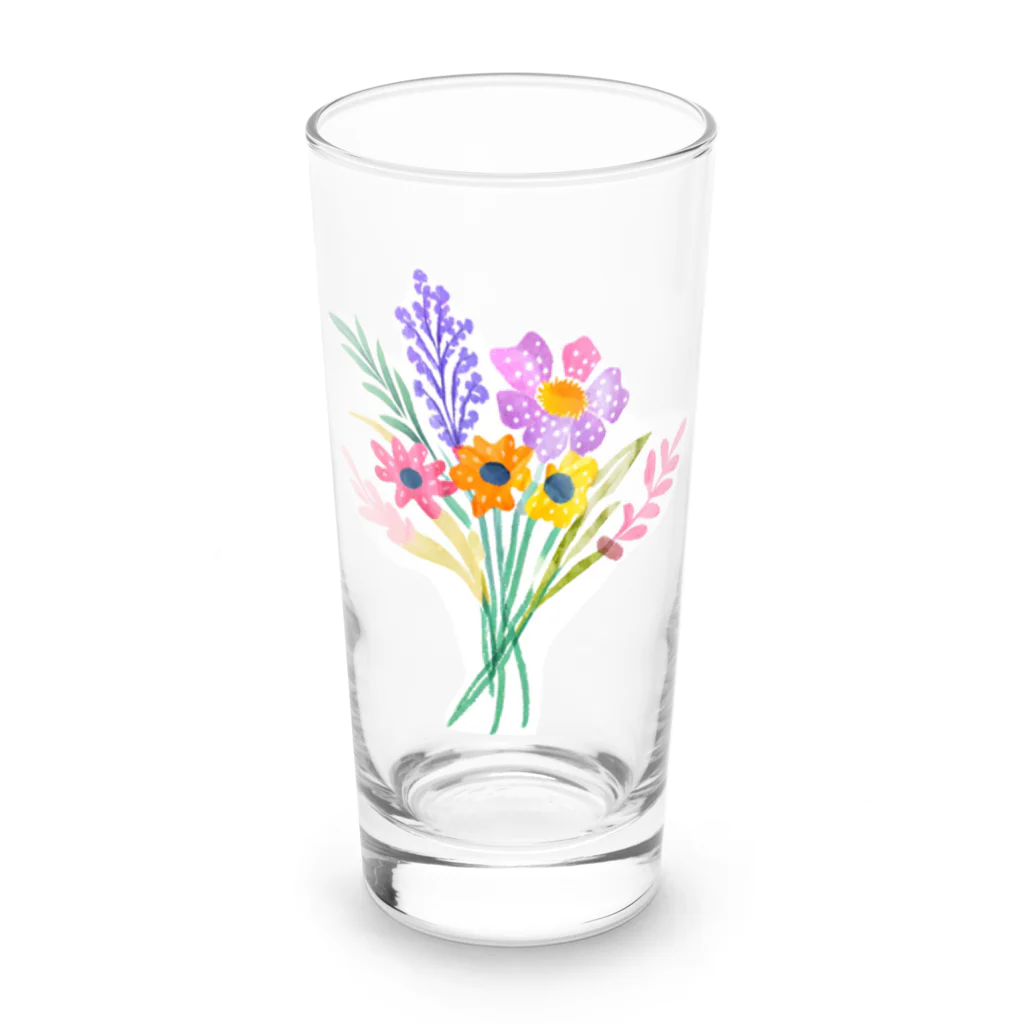 Wifebearの愛をこめて花束を Long Sized Water Glass :front