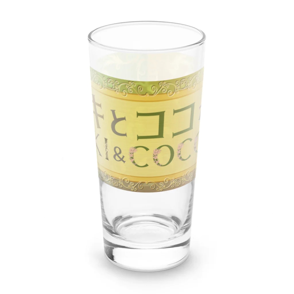 キキとココからの【キキとココから】ショッププレート Long Sized Water Glass :front