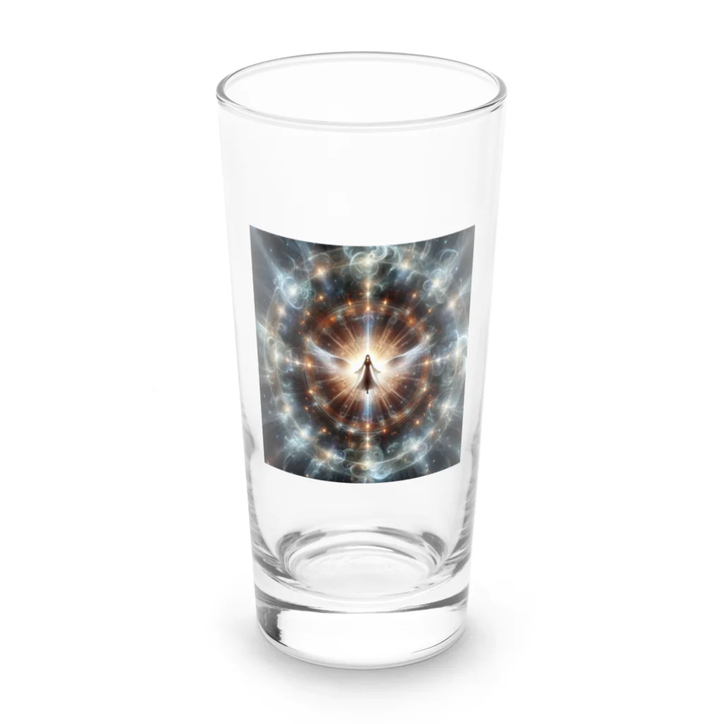 Surplusの宇宙エネルギー Long Sized Water Glass :front