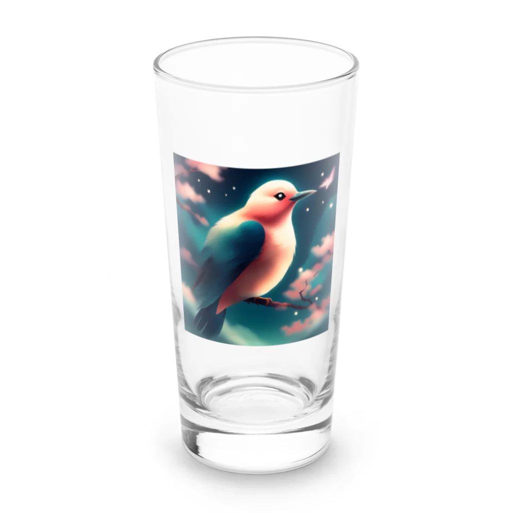 yatyohyakkeiの相思鳥 Long Sized Water Glass :front