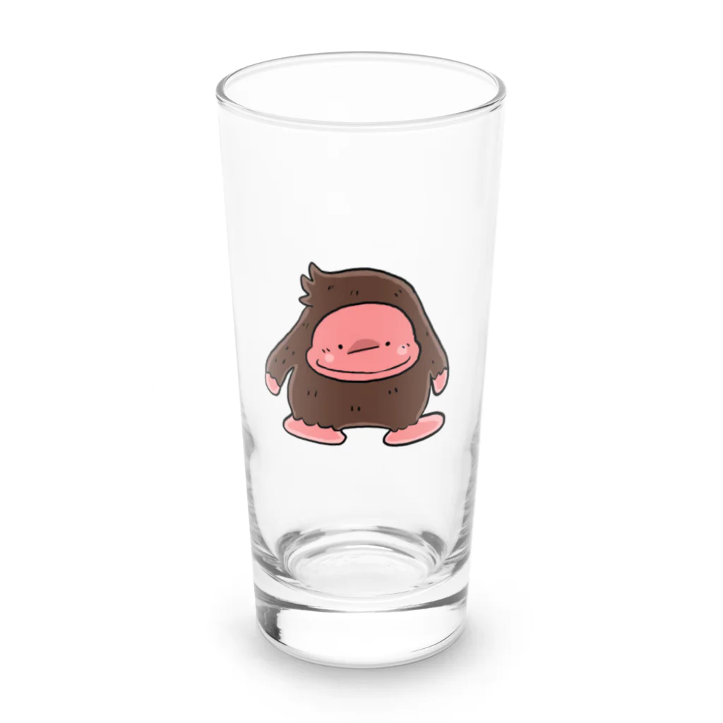 もふもふ堂のビッグフット Long Sized Water Glass :front