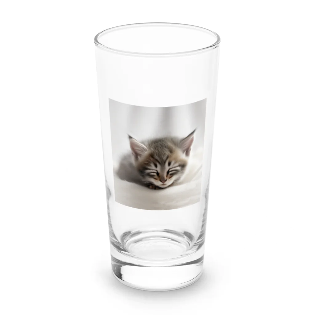 ks-staffの😺癒し猫シリーズ💖 Long Sized Water Glass :front