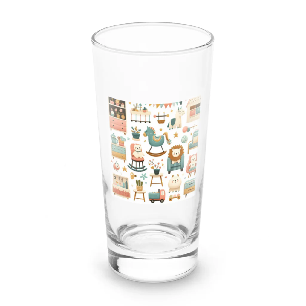 greenQの北欧の家具 Long Sized Water Glass :front