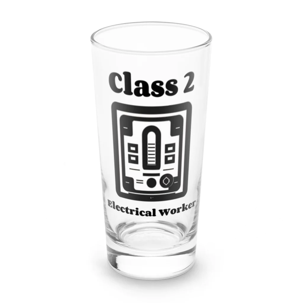 westside storeの第二種電気工事士 Long Sized Water Glass :front