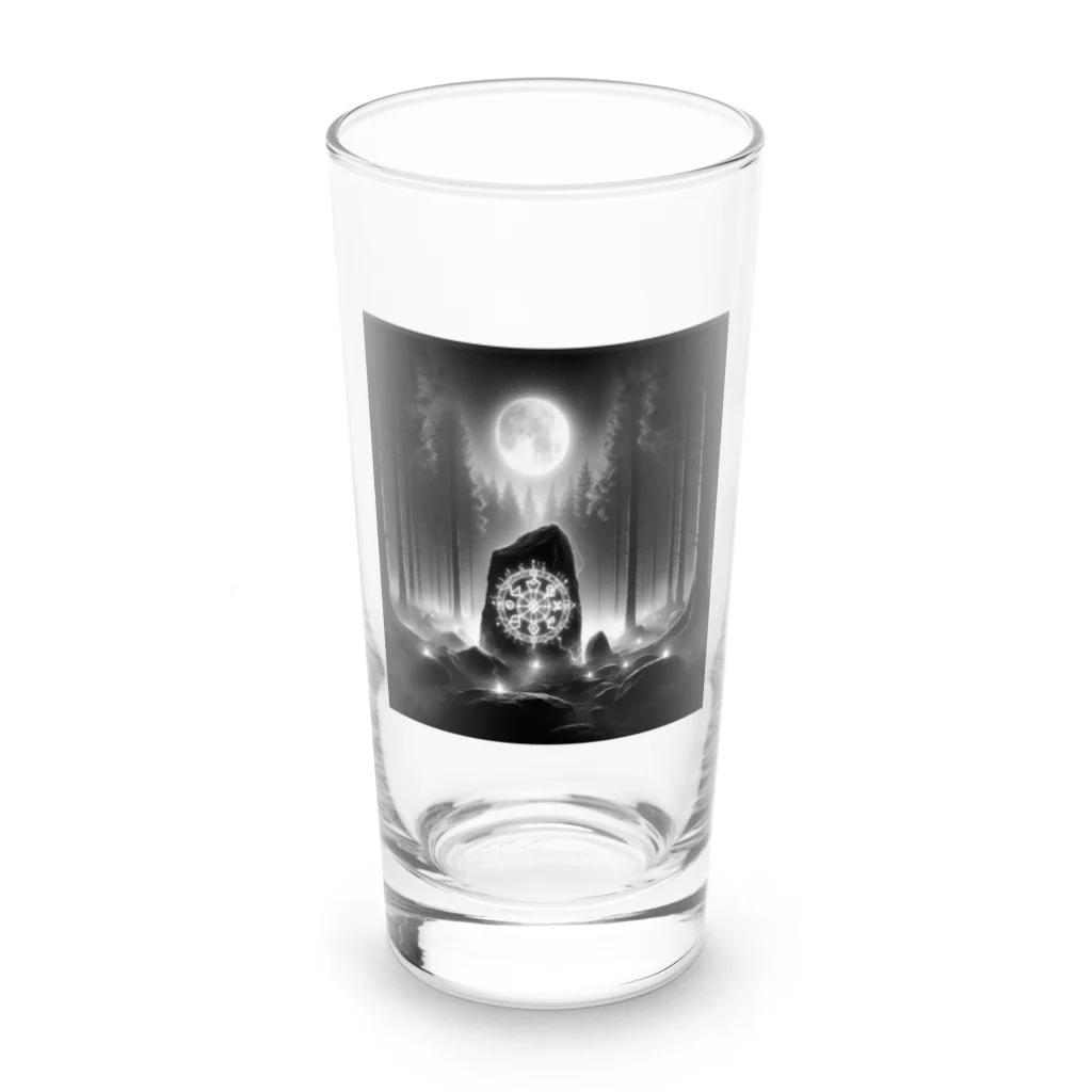 Akiraのルーン文字 Long Sized Water Glass :front