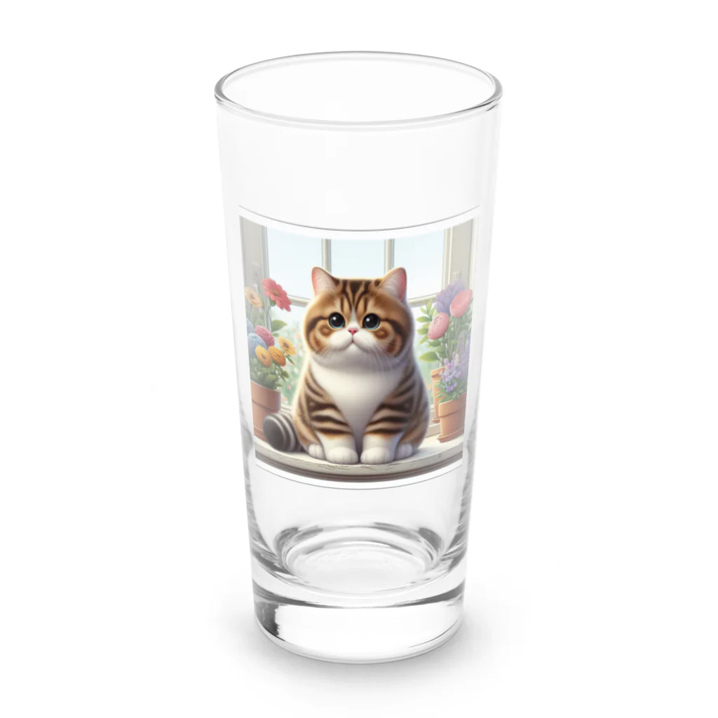 Akiraのマンチカン Long Sized Water Glass :front