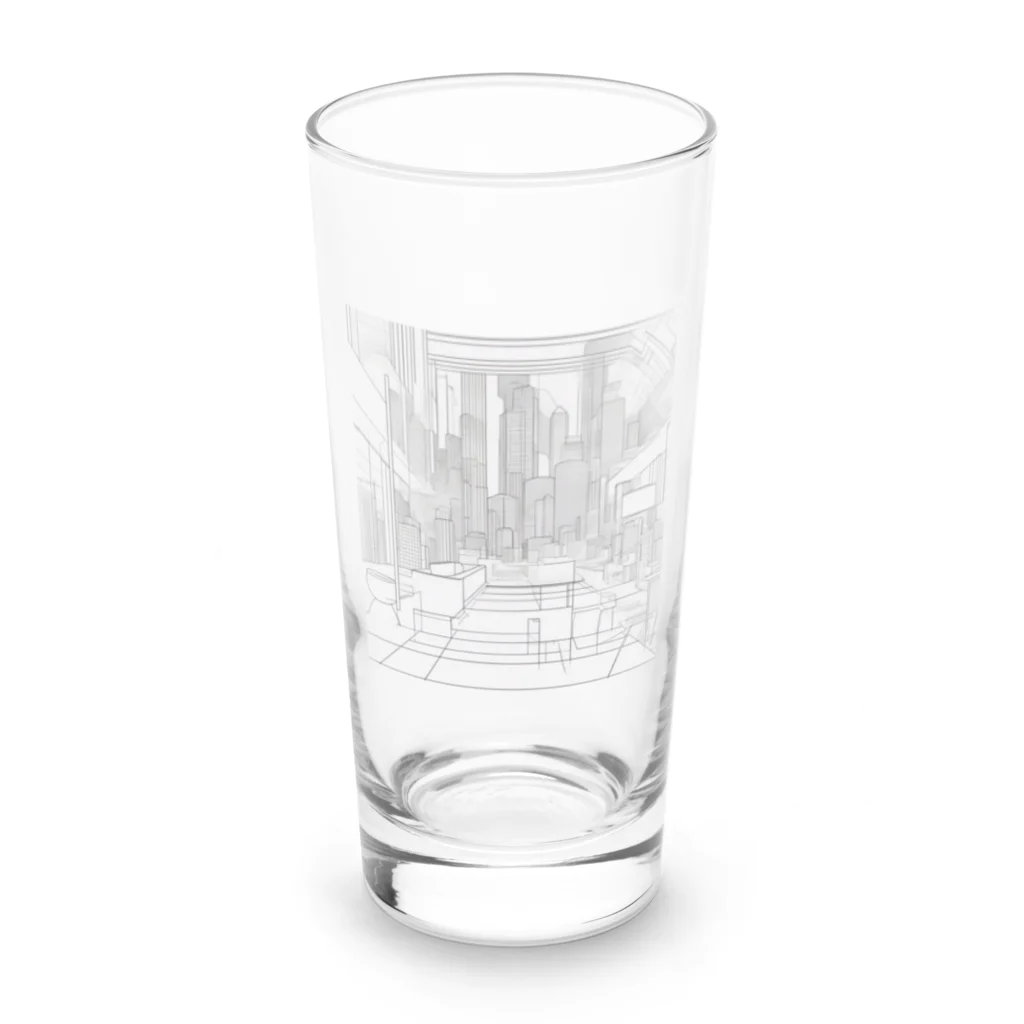 solt-oreの未来 Long Sized Water Glass :front