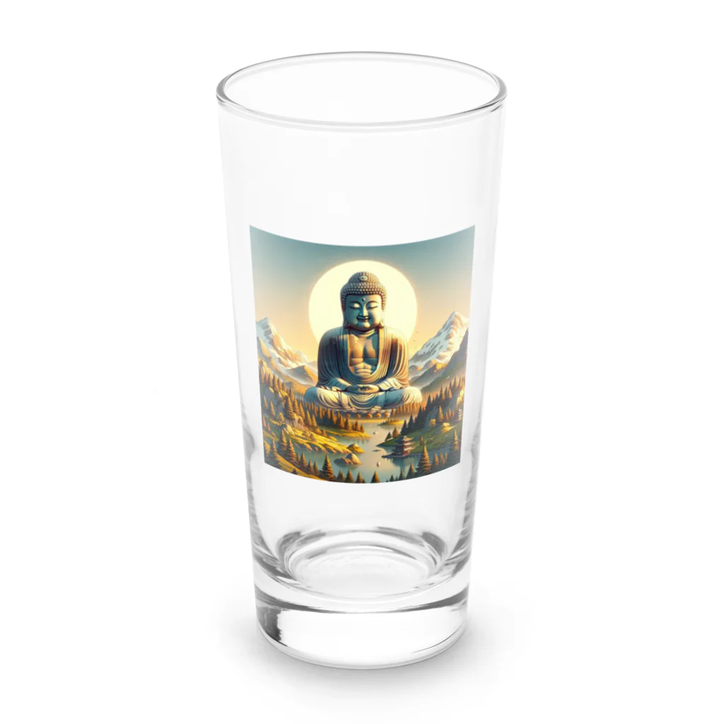 Irregular is beautifulのMajestic Serenity: Dawn of Enlightenment Long Sized Water Glass :front