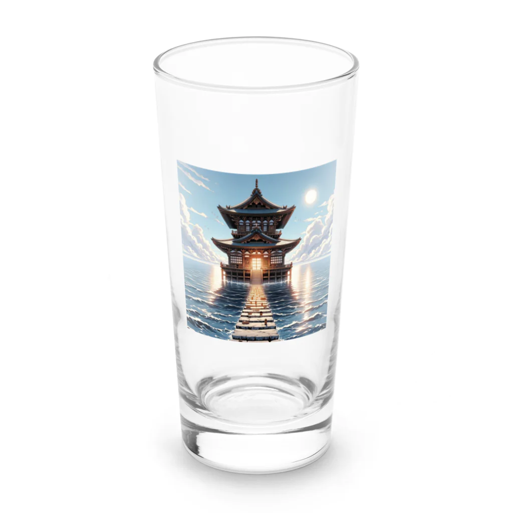 Irregular is beautifulのSanctuary of the Sea: Pathway to Serenity Long Sized Water Glass :front