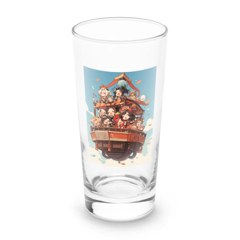 AQUAMETAVERSEの勇気と喜びの航海 Marsa 106 Long Sized Water Glass :front