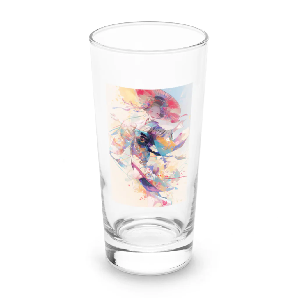 AQUAMETAVERSEの日本舞踊　なでしこ1478 Long Sized Water Glass :front