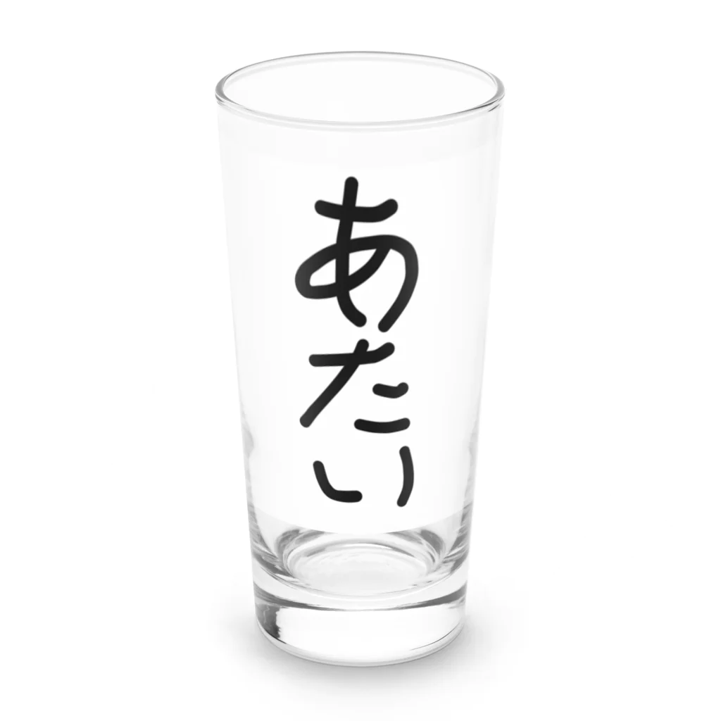 kichamanの一人称「あたい」 Long Sized Water Glass :front