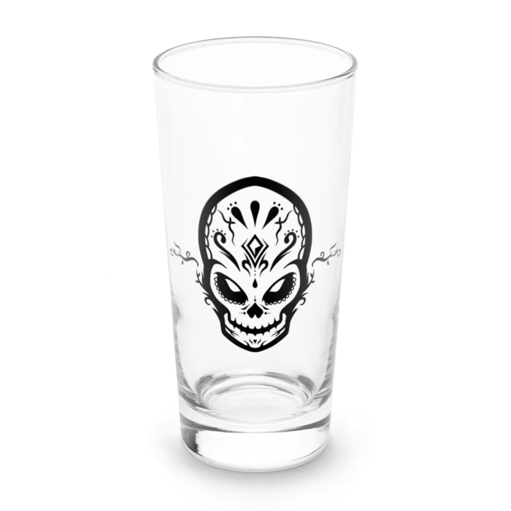 TAXのDIA DE MUERTOS Long Sized Water Glass :front