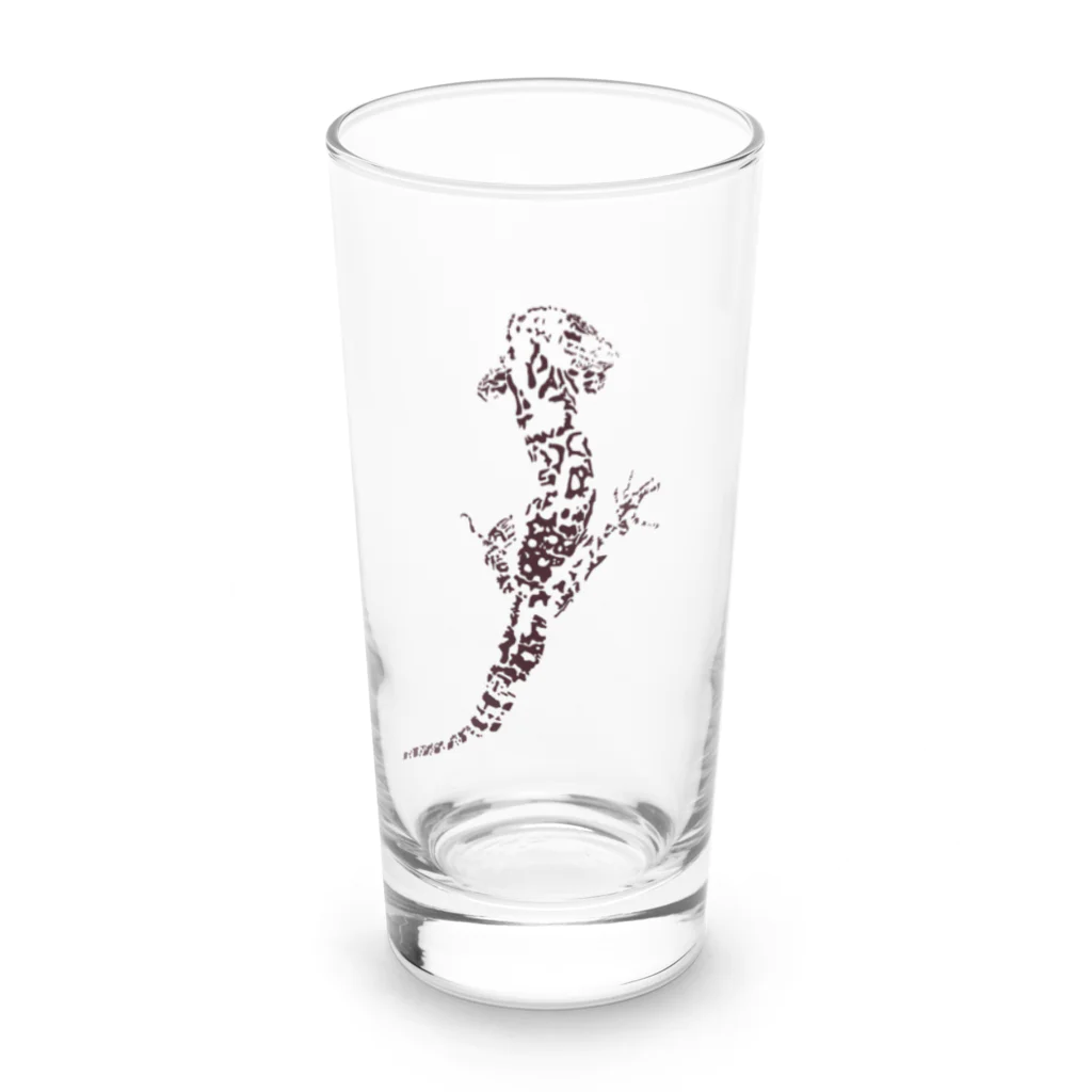 nakachanのナイルモニターシルエット Long Sized Water Glass :front