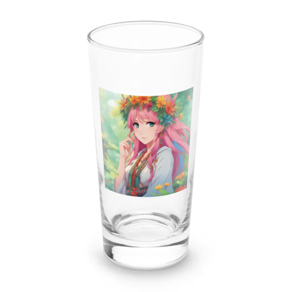 nobuo.comのボヘミアンレディ Long Sized Water Glass :front