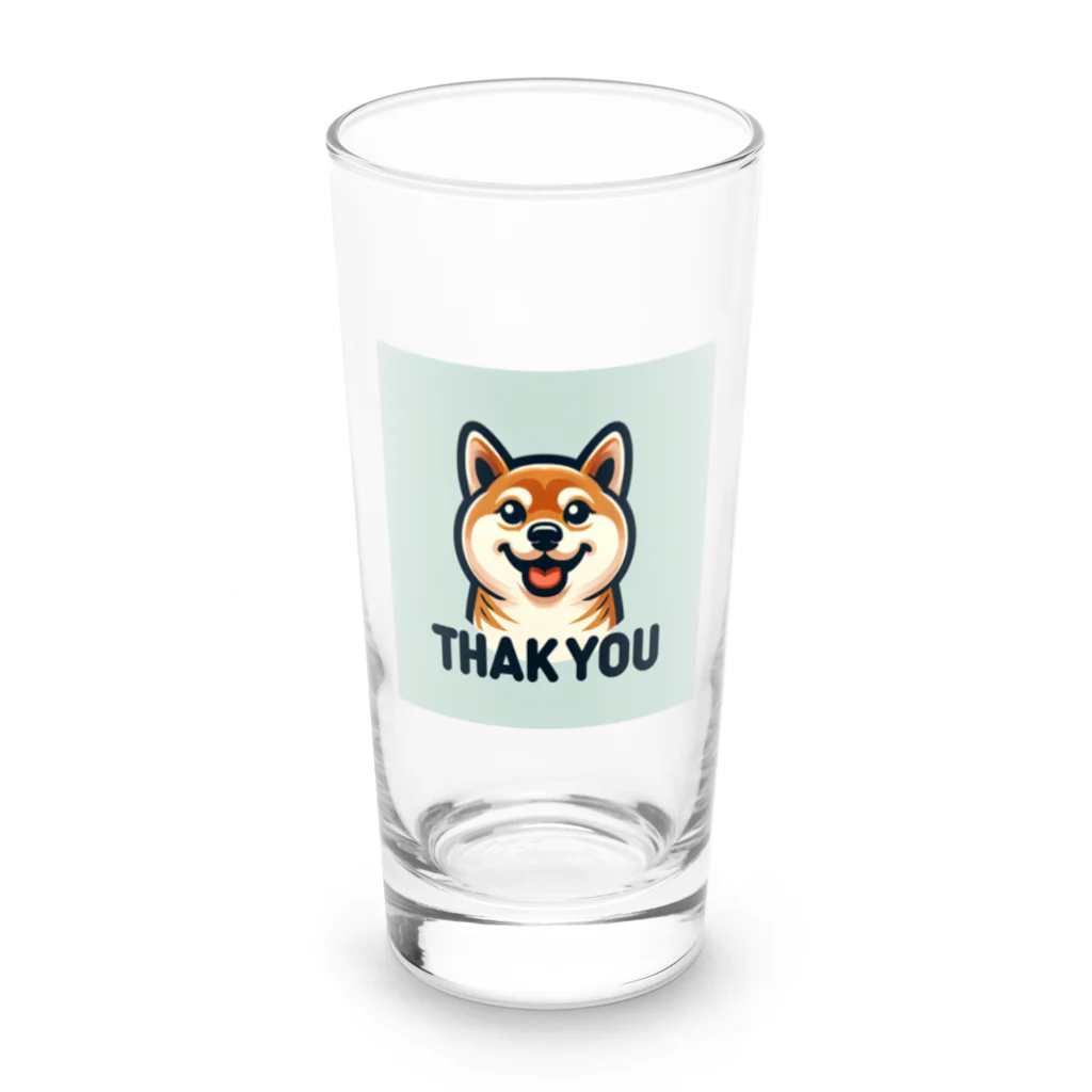 keikei5の魅力的な柴犬 Long Sized Water Glass :front