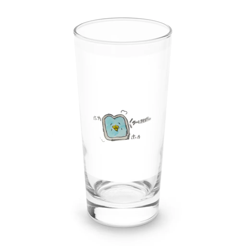 ピー太郎公認ストアのトーストP Long Sized Water Glass :front